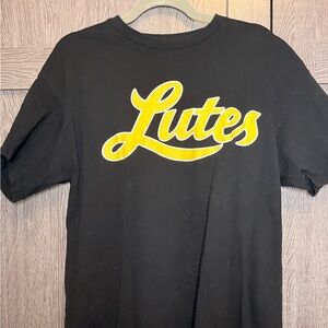 Black and Yellow Kids Short Sleeve Tee